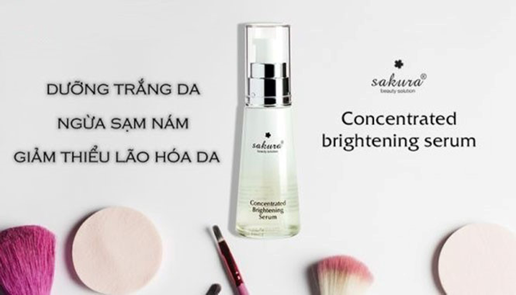 Serum duy trì làm trắng và ngăn ngừa sạm nám Sakura Concentrated Brightening