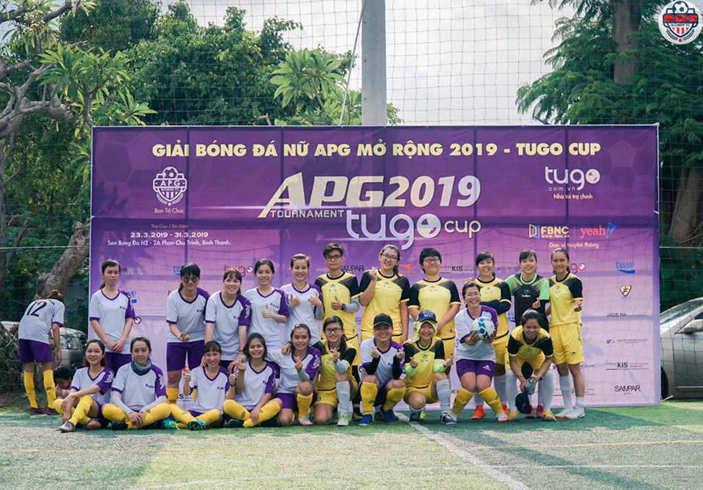 Đội hình bóng đá nữ của Tugo mùa giải bóng đá nữ APG -Tugo Cup 2019