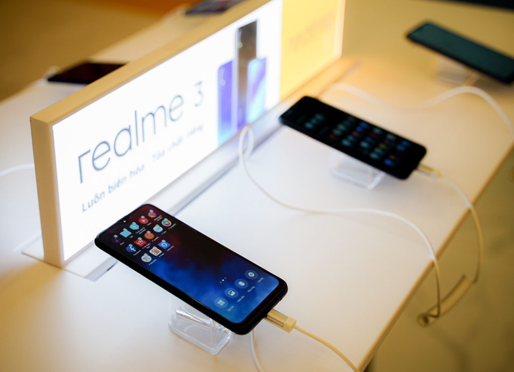 Realme 3 tại hệ thống phân phối và bán lẻ 