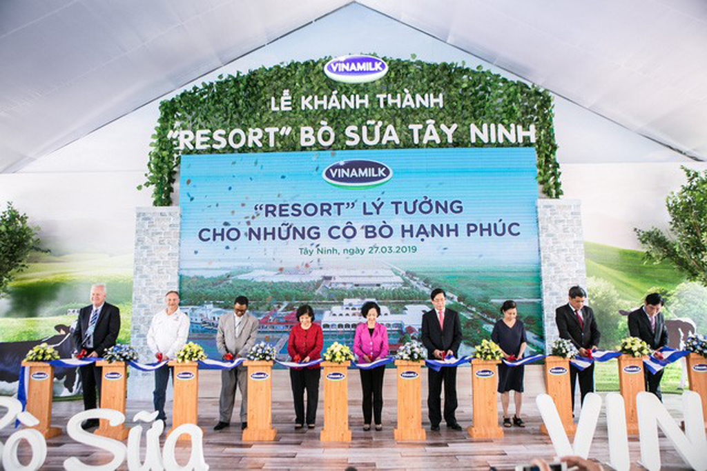 Vinamilk khánh thành Resort bò sữa Tây Ninh - thuộc hệ thống trang trại chuẩn GLOBAL G.A.P. lớn nhất châu Á về số lượng trang trại