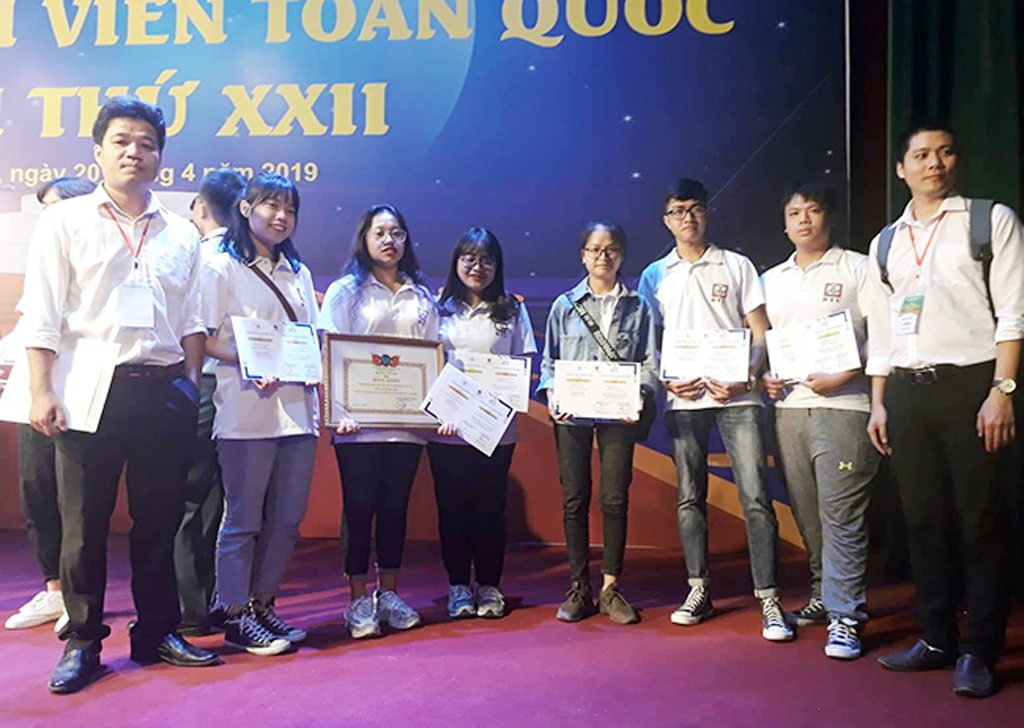 SV Duy Tân giành giải nhì và khuyến khích tại Kỳ thi Olympic Vật lý SV toàn quốc 2019