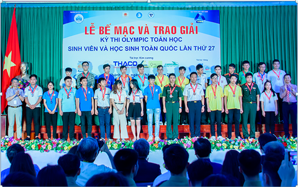 SV Duy Tân nhận giải ba tại Kỳ thi Olympic Toán học SV toàn quốc năm 2019