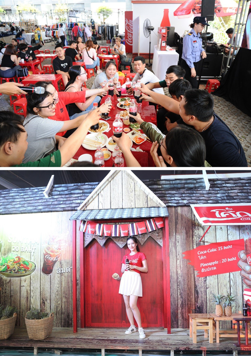 Lễ hội Ẩm thực Coca-Cola đã trở thành điểm hẹn yêu thích của tín đồ ẩm thực Hà Nội, Đà Nẵng, Sài thành vì nhiều đồ ăn hấp dẫn, càng thêm ngon khi đi kèm với thức uống mát lạnh và góc check-in lung linh!