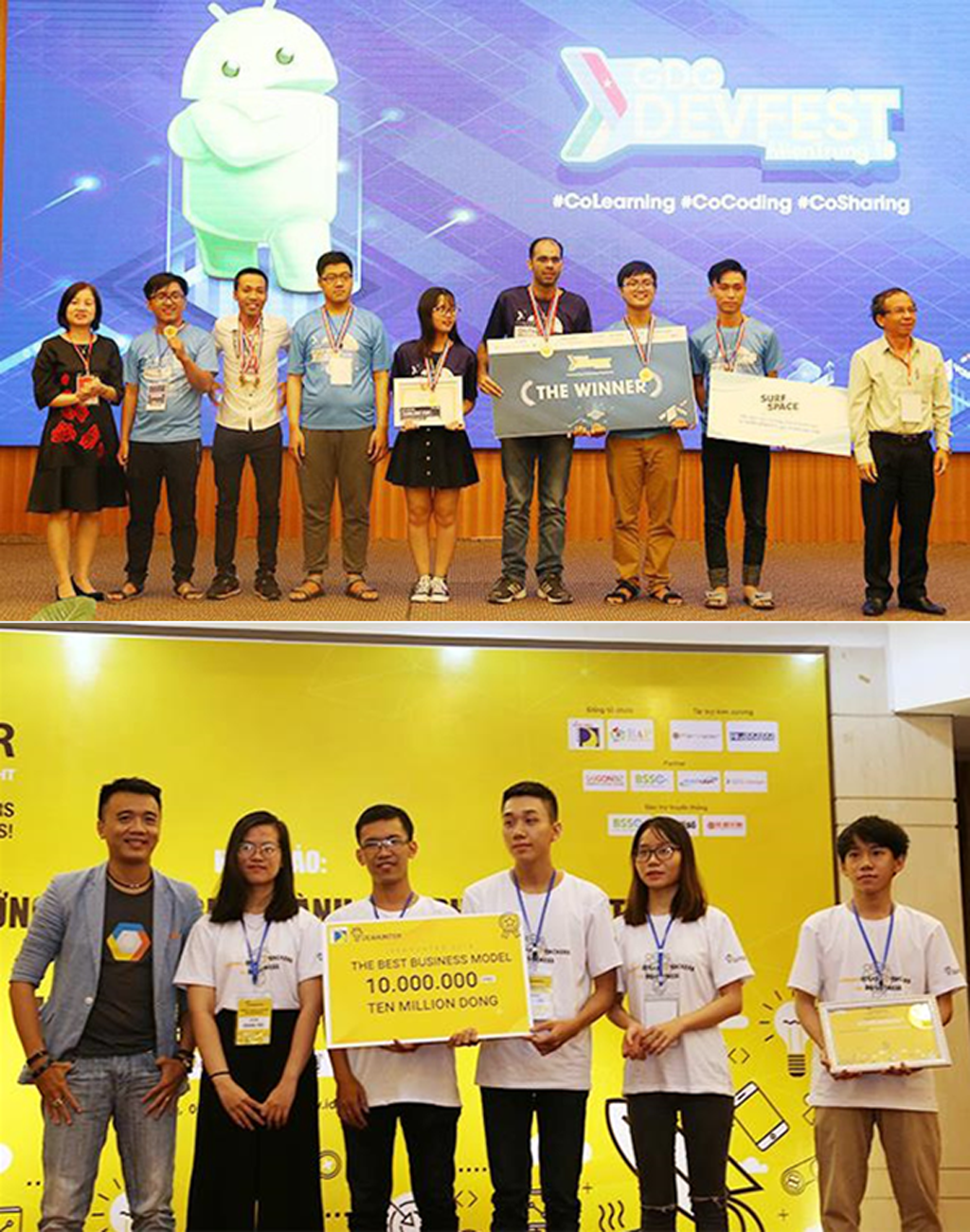 Sinh viên ngành Công nghệ Thông tin của Khoa Đào tạo Quốc tế DTU giành nhiều giải thưởng lớn trong và ngoài nước