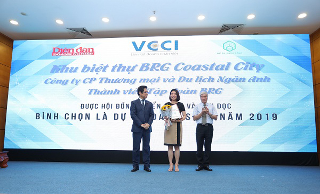 Dự án BRG Coastal City được Ban tổ chức trao giải Dự án đáng sống 2019