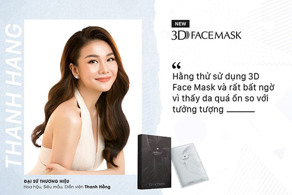 Sakura 3D Face Mask có giá thành 890.000 VNĐ/hộp (5 miếng)