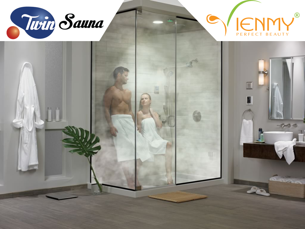 Máy xông hơi ướt TwinSauna mang đến cảm giác thoải mái quá trình xông