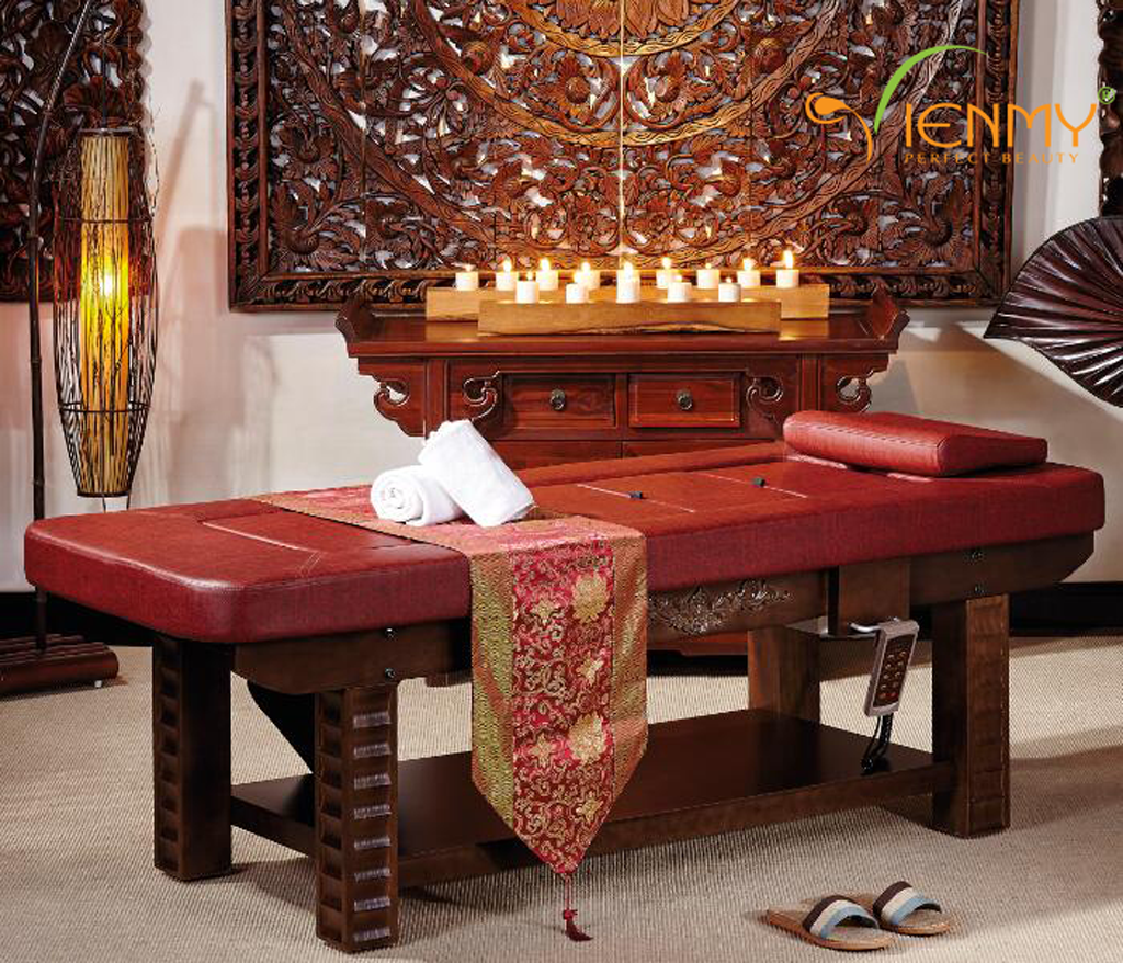 Giường massage xông hơi ngải cứu với những tính năng đặc biệt giúp xây dựng các dịch vụ trị liệu hiệu quả
