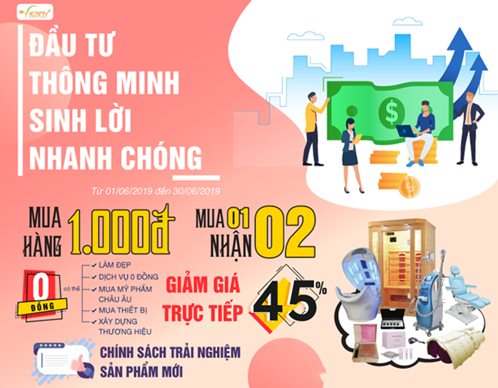 Nhiều chương trình ưu đãi hấp dẫn dành cho spa chỉ có tại Viên Mỹ