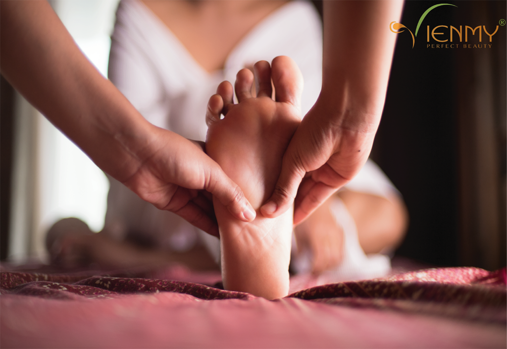 Dịch vụ massage foot bổ sung xông hơi chân tăng cường hiệu quả trị liệu