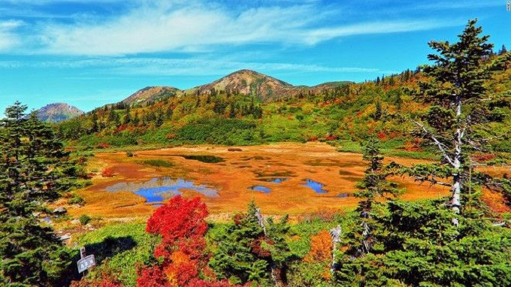Hồ Koya như một bức tuyệt tác của thiên nhiên dành tặng cho Niigata
