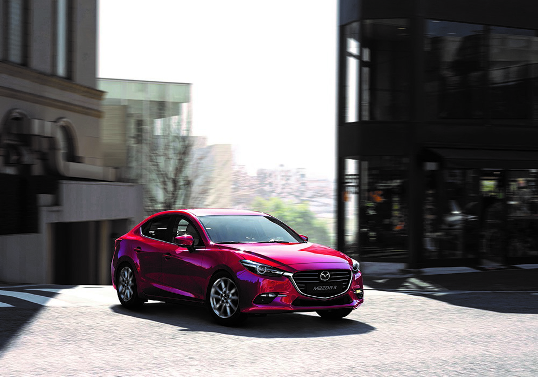 Mazda3 là mẫu xe rất được ưa chuộng 