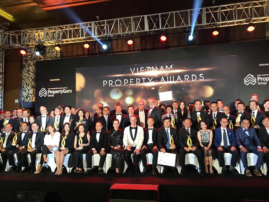 Các doanh nghiệp nhận giải thưởng bất động sản Việt Nam năm 2018