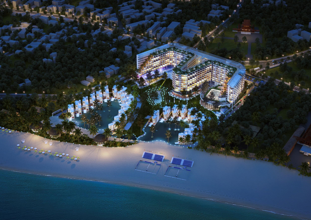  Phối cảnh khu nghỉ dưỡng Charm Long Hải Resort 
