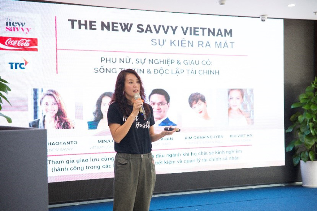 Bà Mina Chung, Đại sứ The New Savvy Vietnam giới thiệu chi tiết về The New Savvy