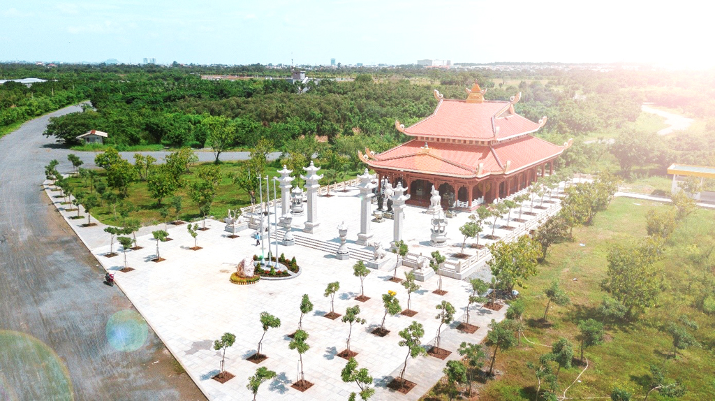 Đền thờ Ngũ Hành Thánh Mẫu Sơn Tiên được khởi công xây dựng từ tháng 12.2014