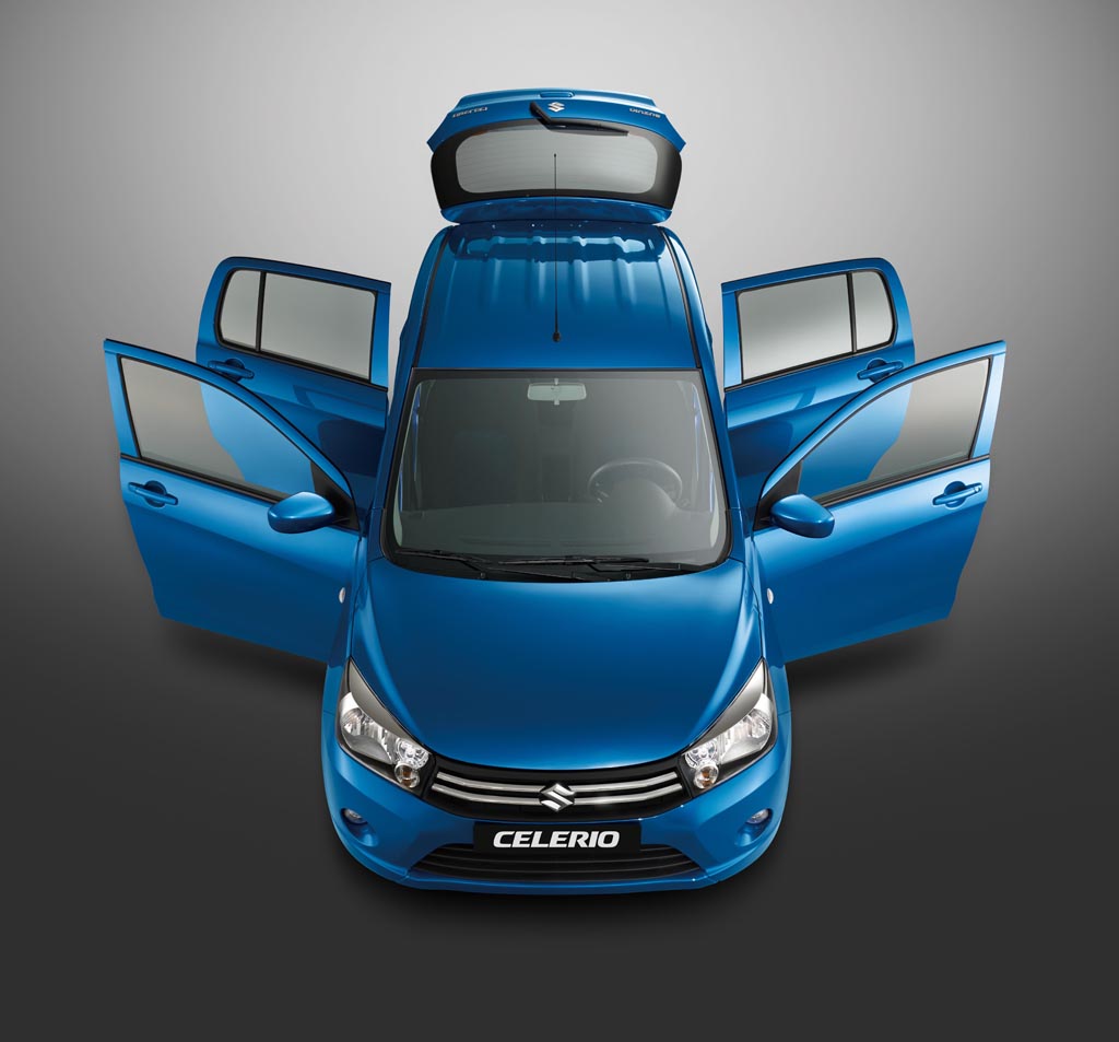 Celerio - mẫu xe đô thị 5 cửa siêu thực dụng với khả năng tiết kiệm nhiên liệu ấn tượng