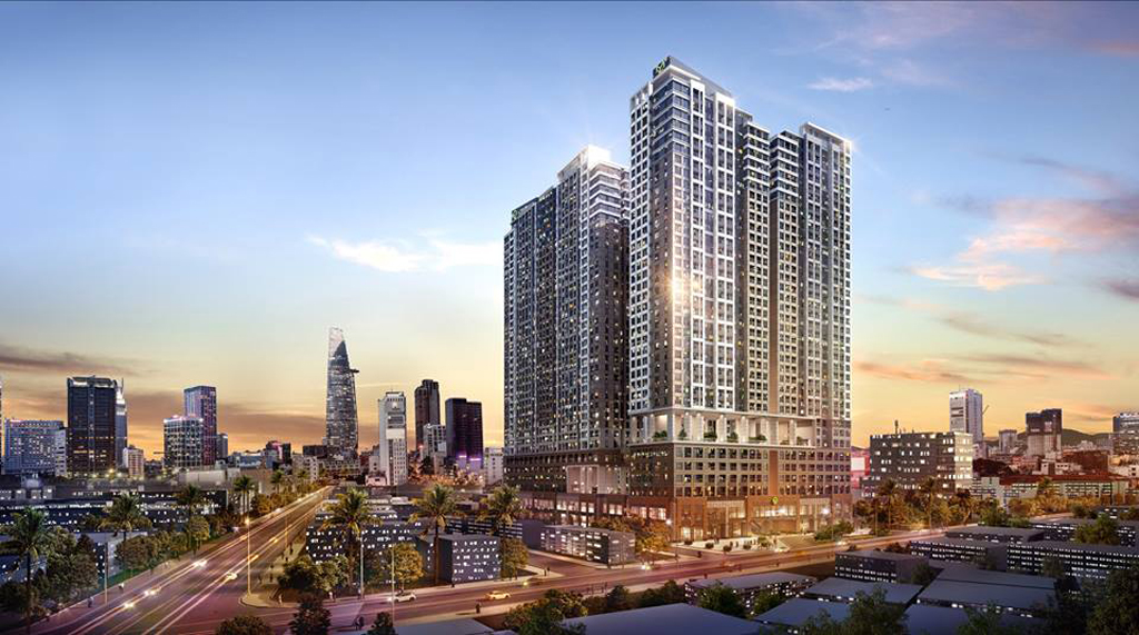 The Grand Manhattan tọa lạc giữa hai mặt tiền đường Cô Giang - Cô Bắc (Q.1)