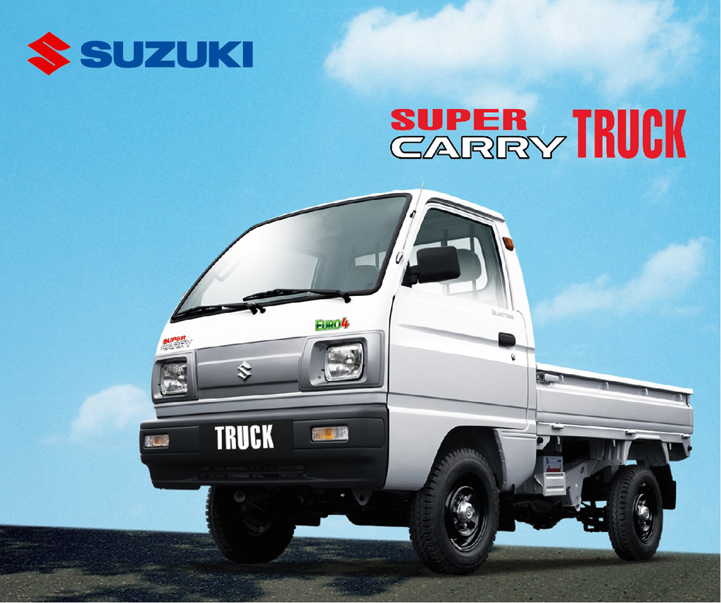 Suzuki Carry Truck - mẫu tải nhẹ đa dụng thương hiệu Nhật