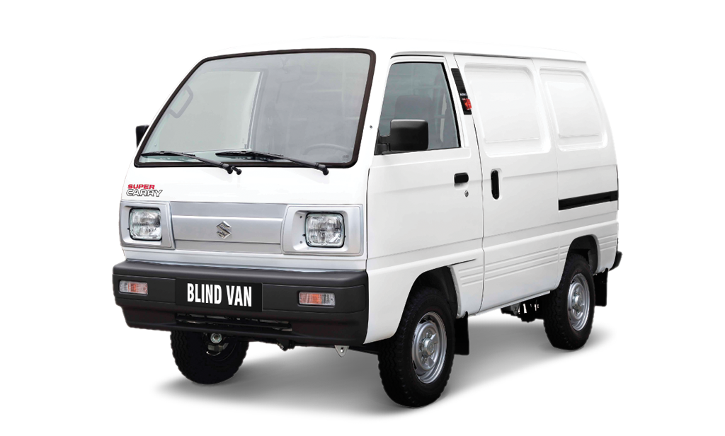 Suzuki Blind Van - Mẫu tải Van ưu việt với thiết kế cửa trượt, thùng xe có thể dán quảng cáo thông tin doanh nghiệp