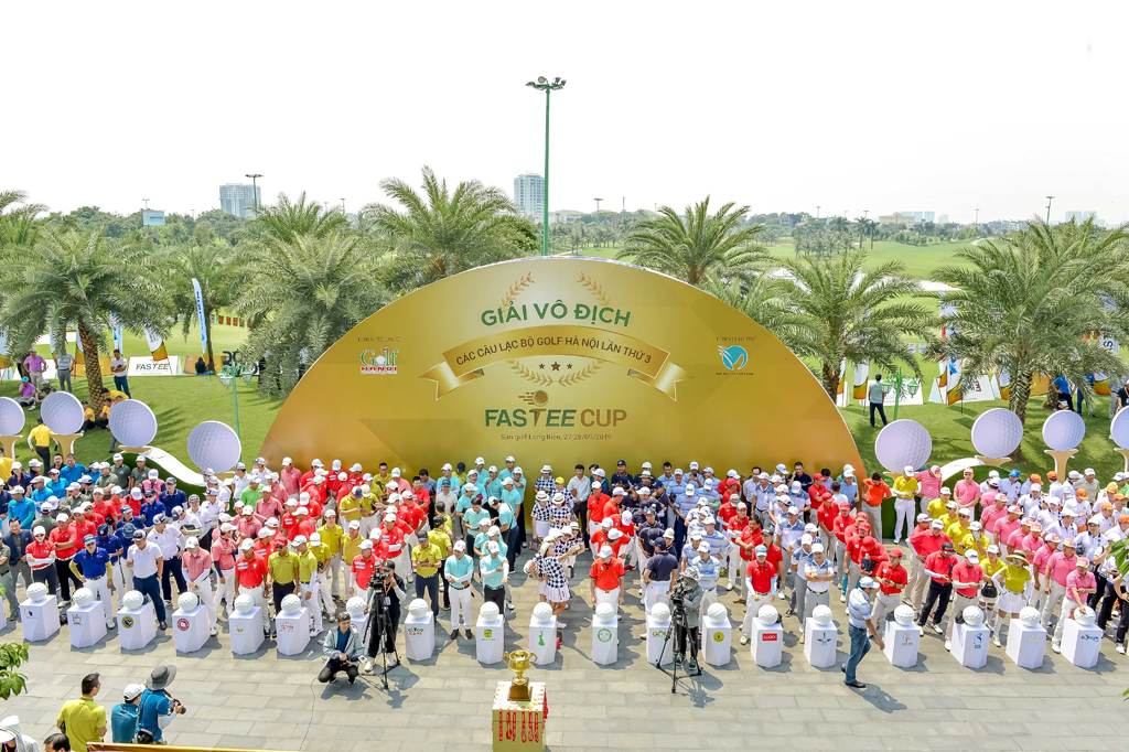 Hơn 500 vận động viên hội ngộ trong sự kiện thể thao đặc sắc được tổ chức bởi Hội golf thành phố Hà Nội
