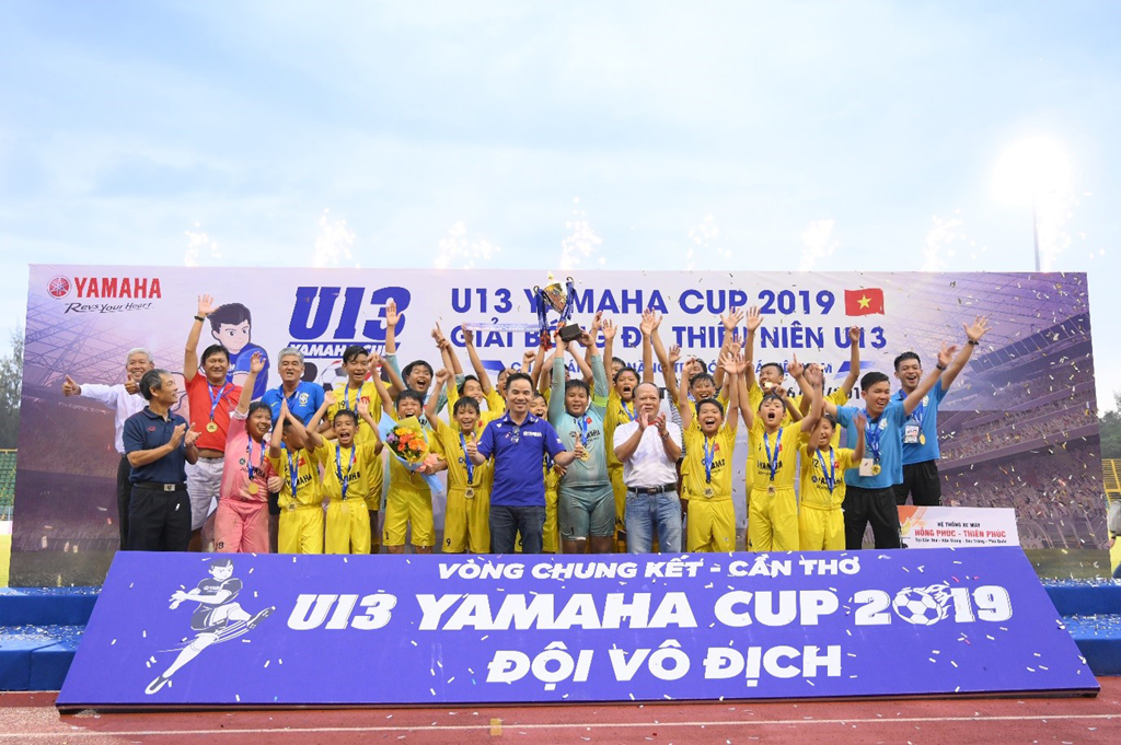 Tận dụng các cơ hội tốt, U13 Phú Nhuận đã giành chiến thắng chung cuộc với tỷ số 2 - 0 trước U13 Đắk Lắk và trở thành đội vô địch giải U13 Yamaha Cup 2019