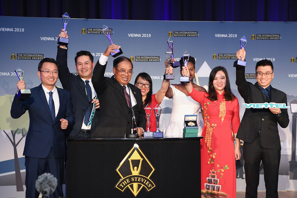 Viettel là doanh nghiệp Việt Nam đạt được nhiều giải thưởng nhất tại IBA Stevie Awards từ trước đến nay