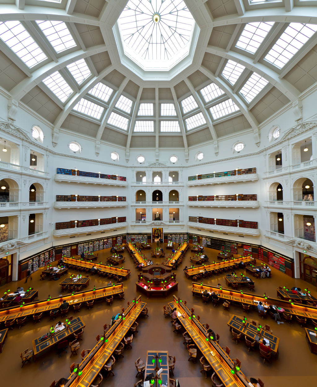 Thư viện quốc gia Victoria Melbourne Ảnh: Tim Mac Rae/ Flickr