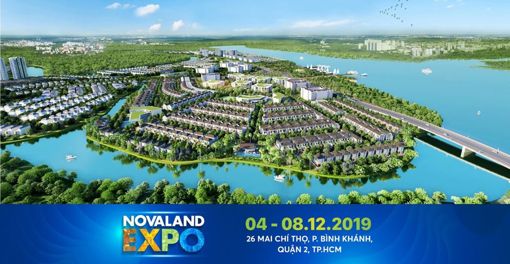 Novaland Expo tháng 12.2019 là triển lãm BĐS quy mô cùng sự quy tụ của nhiều thương hiệu uy tín