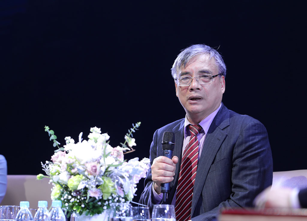 TS Trần Đình Thiên, chuyên gia kinh tế, thành viên Tổ Tư vấn kinh tế của Thủ tướng, Nguyên Viện trưởng Viện Kinh tế Việt Nam 