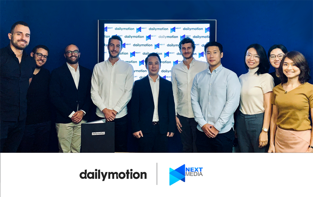 Hình ảnh tại lễ ký kết hợp tác Next Media và Dailymotion