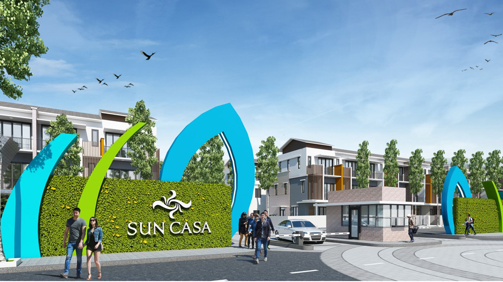 Phối cảnh dự án Sun Casa