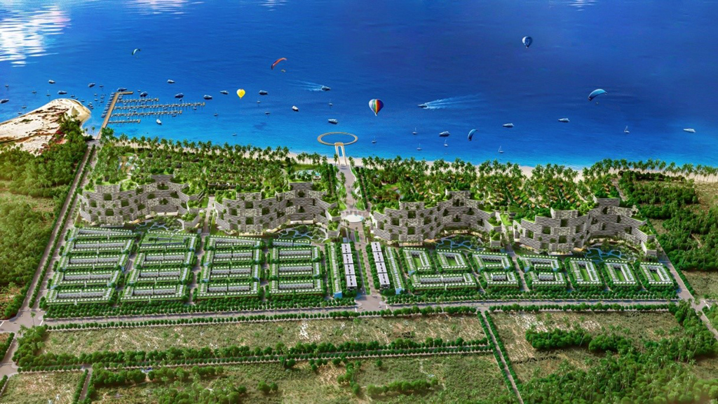 Tổ hợp Thanh Long Bay được thừa hưởng bến du thuyền quốc tế ngay trong dự án