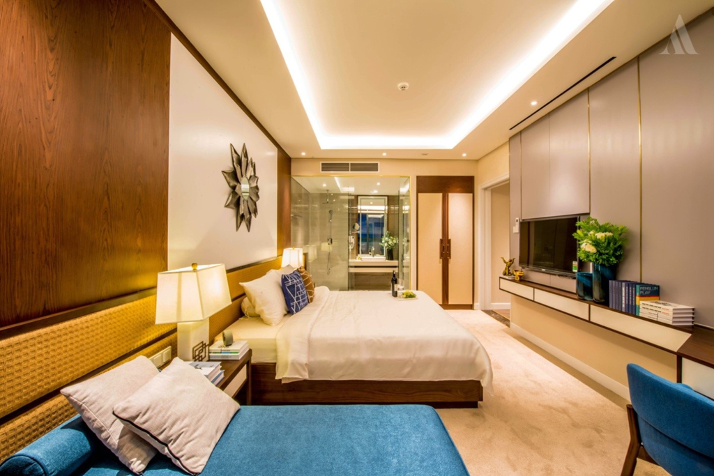 Aria Đà Nẵng Hotel & Resort được Tập đoàn Atkins thiết kế với phong cách hiện đại