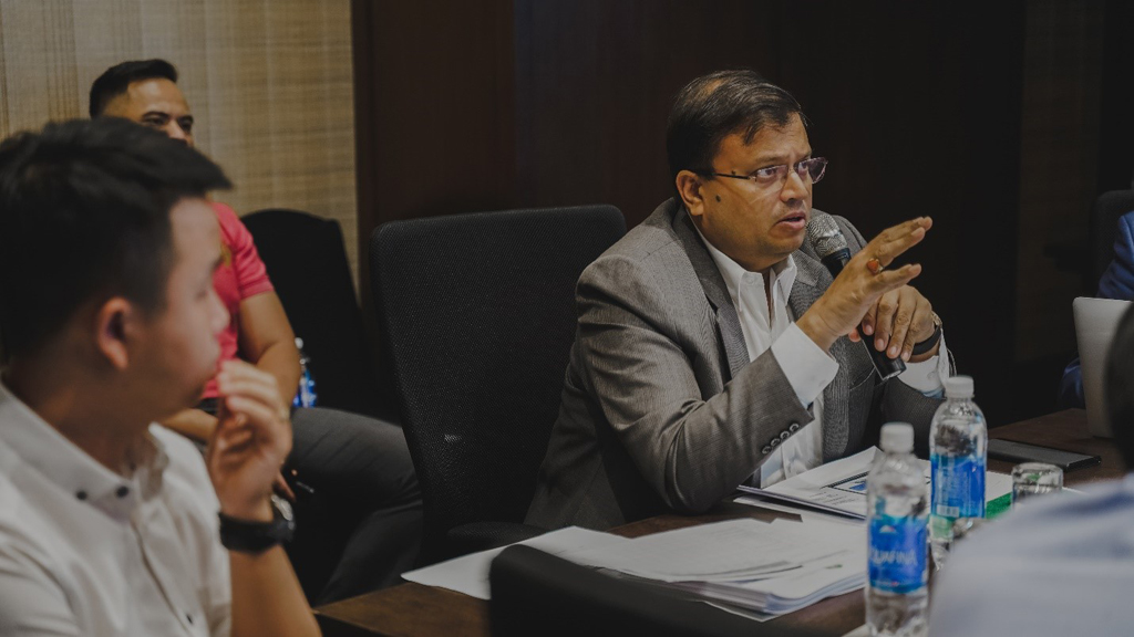 Ông Kalidas Ghose, Phó chủ tịch HĐTV kiêm Tổng giám đốc FE Credit đánh giá về phần thi của startups