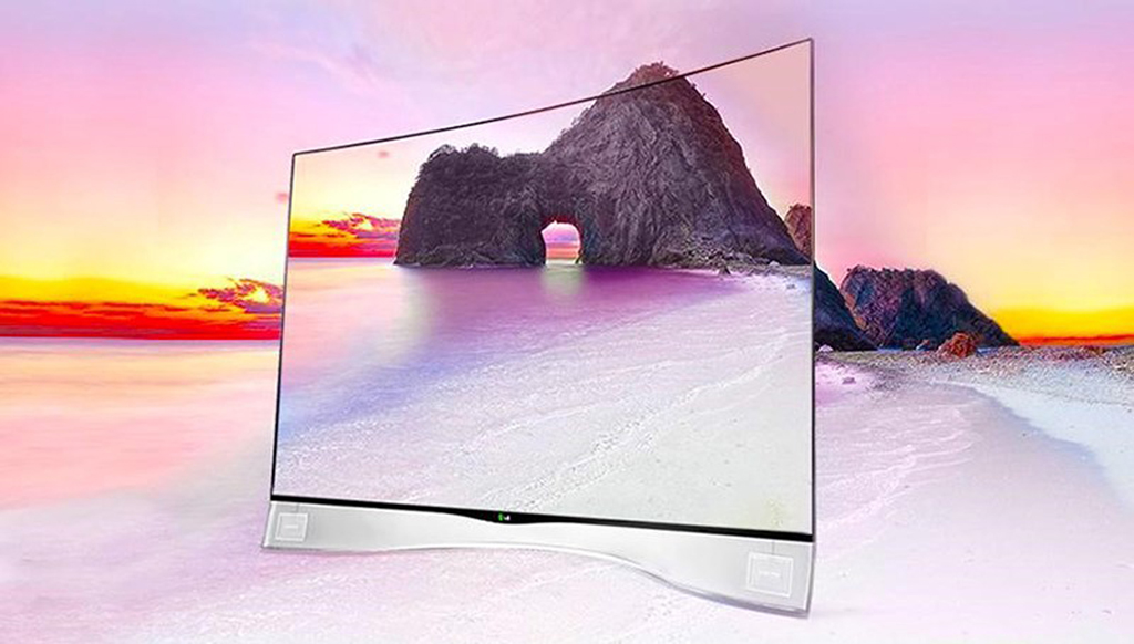 Tấm nền cực mỏng là ưu điểm của TV OLED