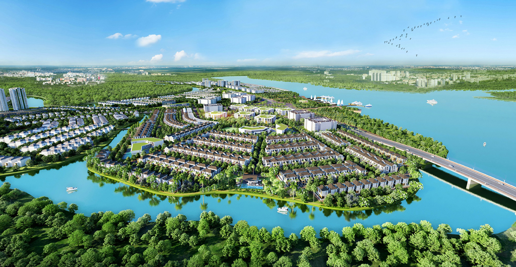 Khu đô thị sinh thái thông minh Aqua City đầu tiên tại Biên Hòa, Đồng Nai với quy mô hơn 600 ha 