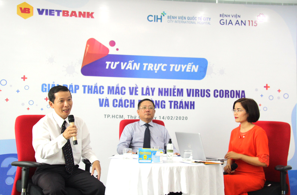 Vietbank mời chuyên gia y tế tư vấn trực tuyến cách phòng tránh virus corona cho CBNV và khách hàng