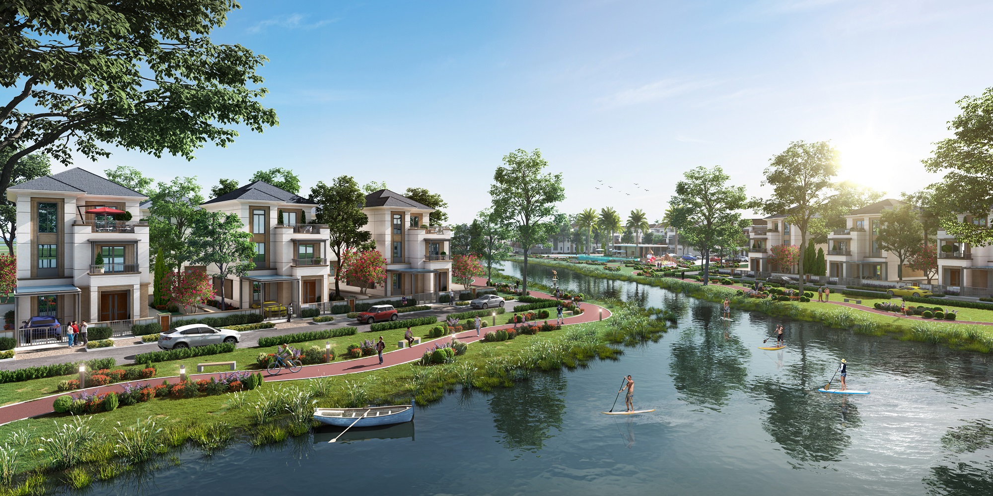 Aqua City gây ấn tượng bởi vị trí đắc địa và hệ sinh thái tự nhiên hiếm có 