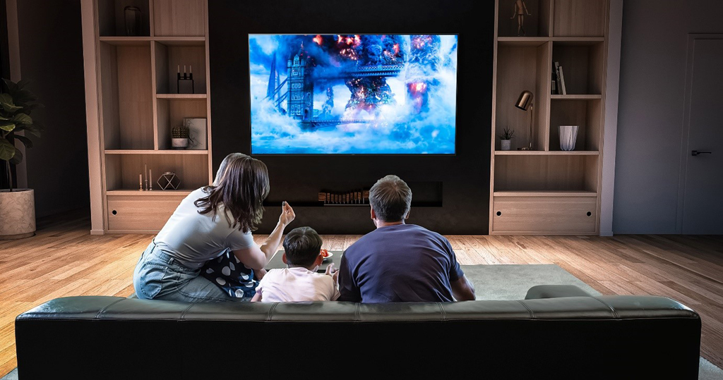 Chất lượng hình ảnh và âm thanh từ những công nghệ hàng đầu của Sony Android TV giúp cả nhà như đang xem phim ngoài rạp