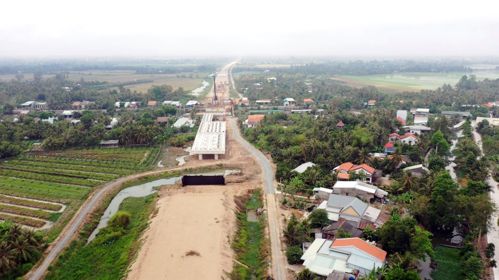 Dự án Trung Lương - Mỹ Thuận đang được tích cực triển khai