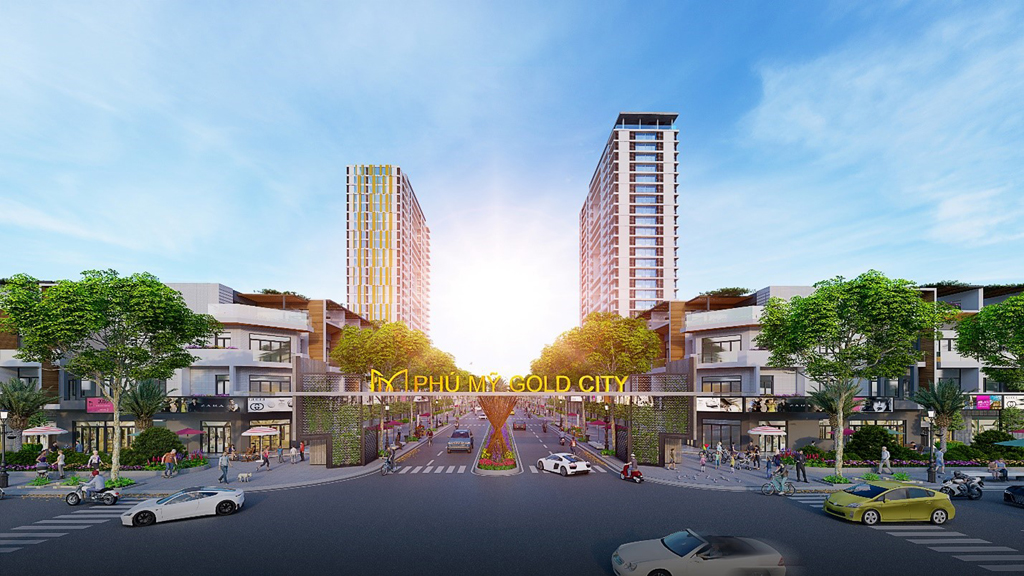  Phú Mỹ Gold City - Khu đô thị vệ tinh sân bay quốc tế Long Thành