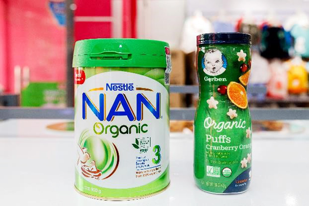 Bộ đôi sản phẩm dinh dưỡng hữu cơ từ Nestlé thu hút sự quan tâm của các mẹ bỉm sữa