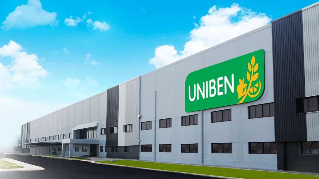 Cùng với Nhà máy tại Bình Dương, nhà máy Uniben tại KCN Phố Nối A, Hưng Yên đảm bảo cung ứng sản lượng “khủng” với chất lượng đạt tiêu chuẩn quốc tế