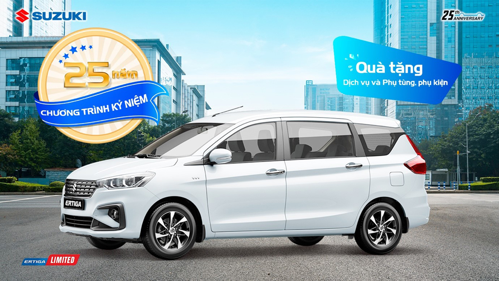 Suzuki Ertiga Sport được cải tiến dựa trên khảo sát nhu cầu người dùng