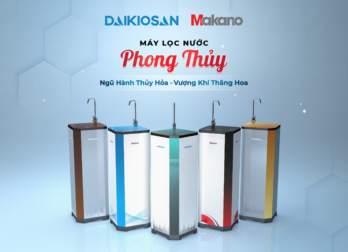 Dòng máy lọc nước phong thủy - sản phẩm độc đáo của Đại Việt ra mắt gần đây 