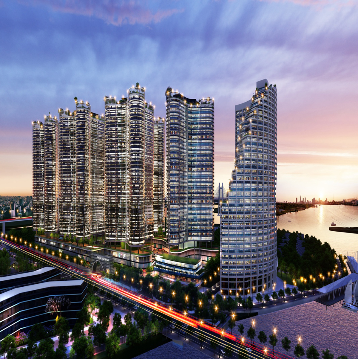 Những căn hộ hạng sang sở hữu tầm nhìn tuyệt đẹp như Babylon Tower luôn không ngừng tăng giá trị