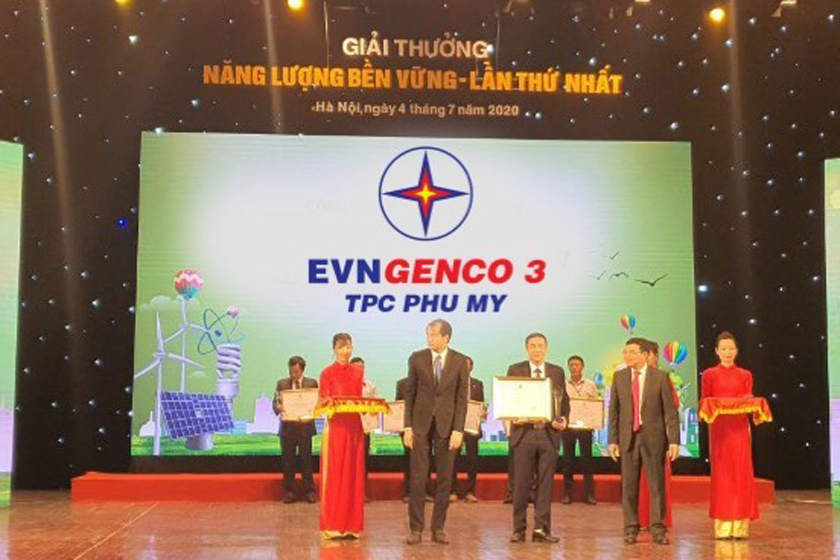 Công ty Nhiệt điện Phú Mỹ nhận giải thưởng 