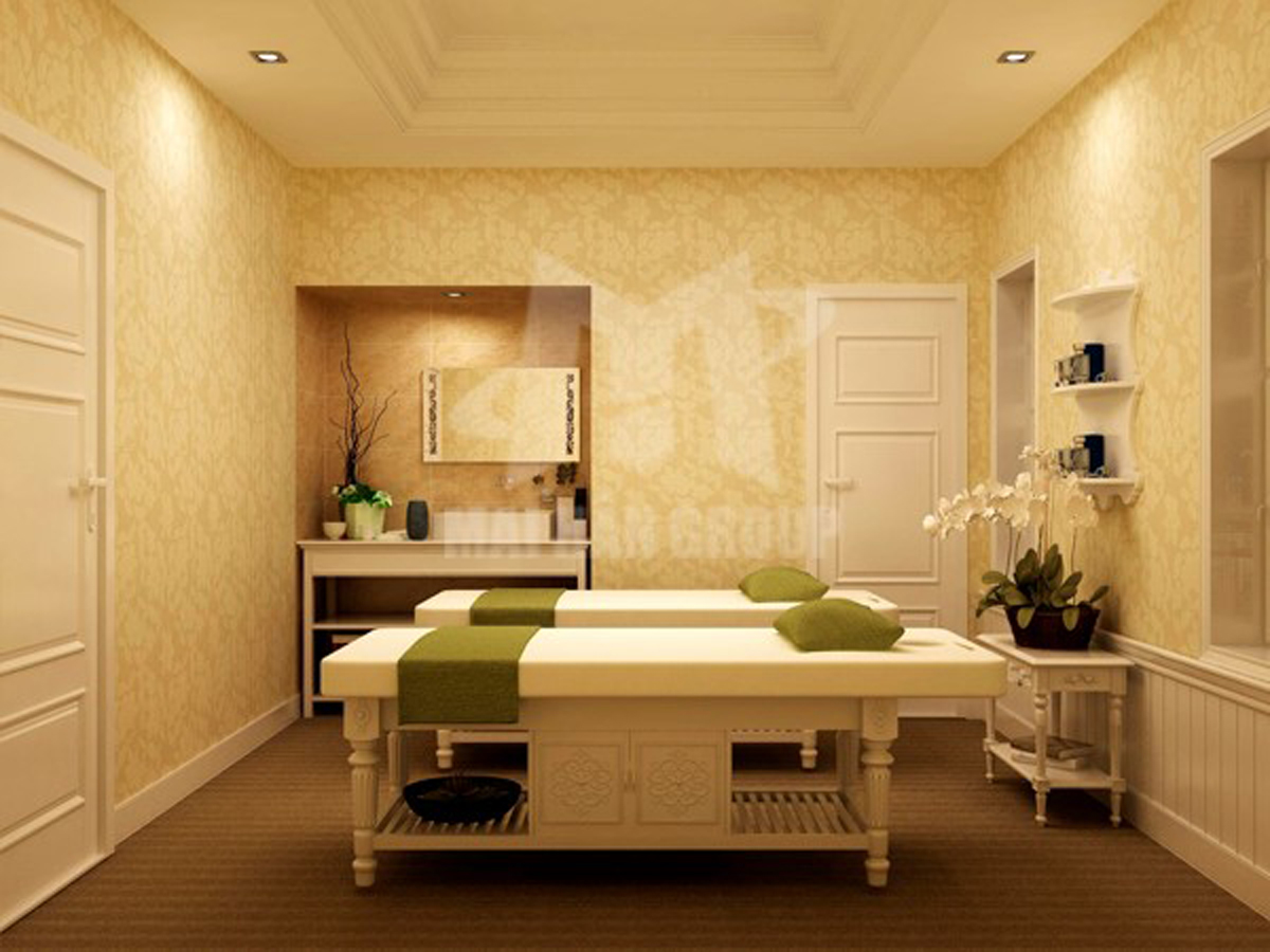 Lựa chọn giường massage facial/body thyeo tone màu