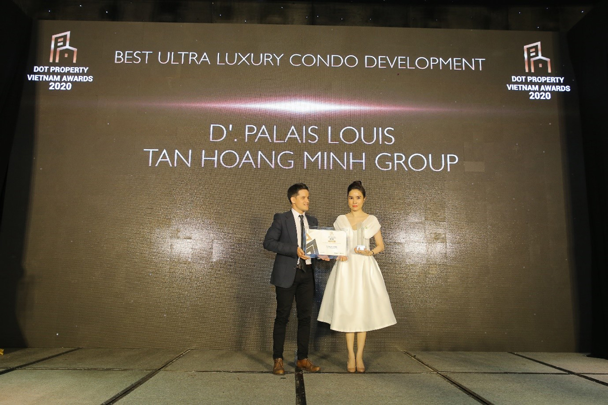 Dự án D’. Palais Louis được vinh danh tại hạng mục “Dự án căn hộ siêu cao cấp tốt nhất Việt Nam 2020”